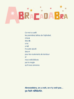 Le livre des mots qui font réfléchir