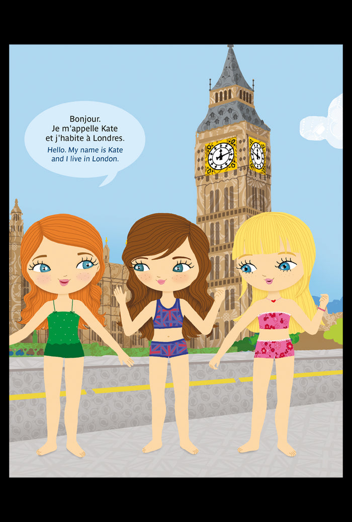 Minimiki - Stickers - Habille Kate au Royaume-Uni