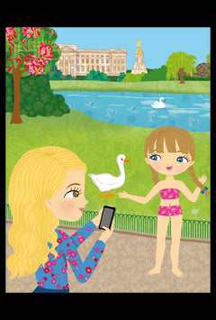 Minimiki - Stickers - Habille Kate au Royaume-Uni