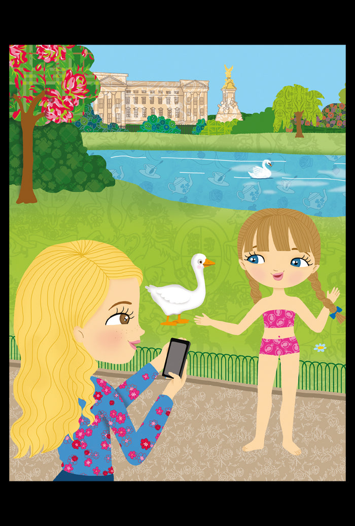 Minimiki - Stickers - Habille Kate au Royaume-Uni