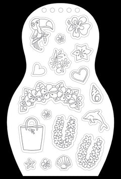 Minimiki - Carnet créatif - Mohea à Tahiti