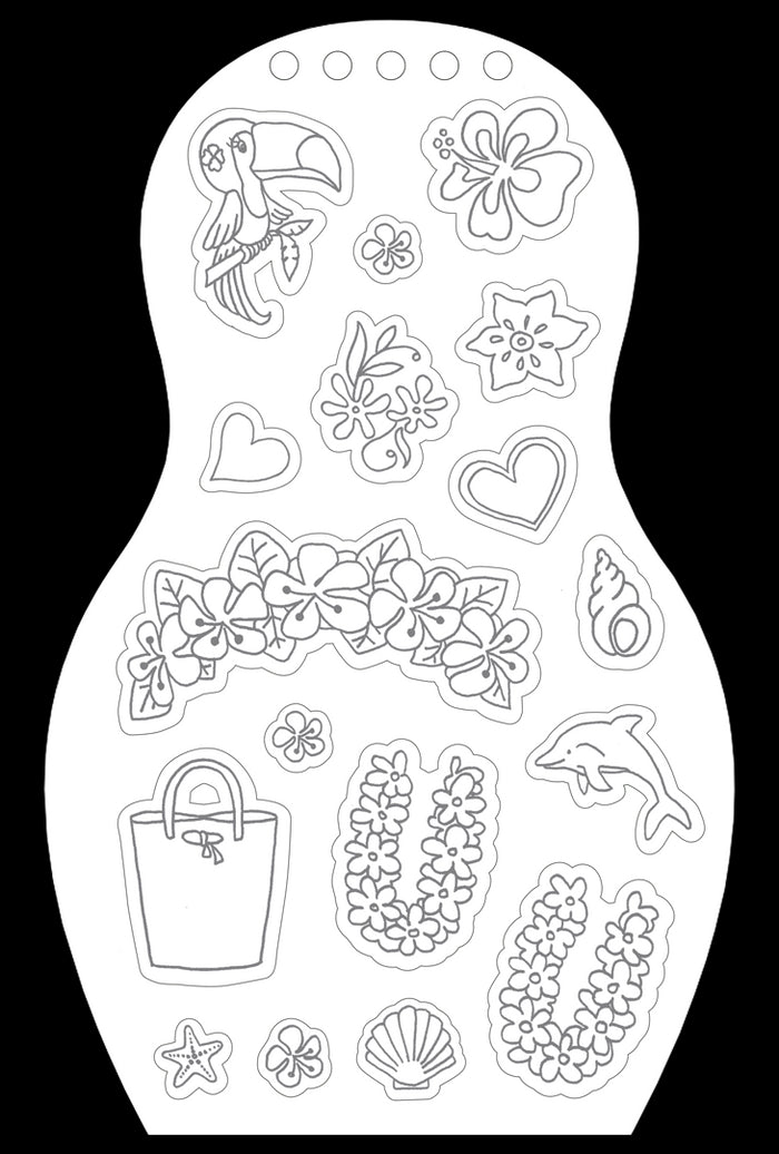 Minimiki - Carnet créatif - Mohea à Tahiti