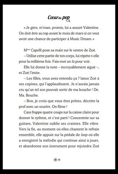 Coeur de Pop - Première chanson