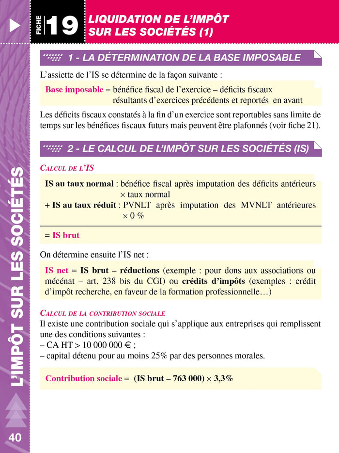 Top actuel Fiscalité