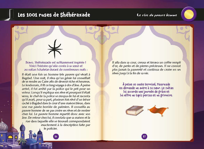 Escape game de poche junior : Les 1001 ruses de Shéhérazade