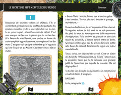 Escape game de poche junior : Le secret des 7 merveilles du monde