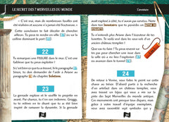 Escape game de poche junior : Le secret des 7 merveilles du monde