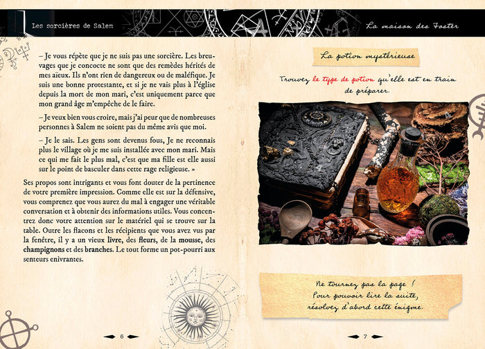 Escape game de poche - Sorcellerie à Salem ?