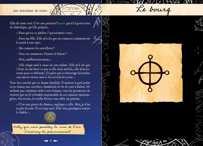 Escape game de poche - Sorcellerie à Salem ?