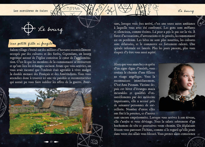 Escape game de poche - Sorcellerie à Salem ?