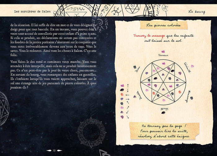 Escape game de poche - Sorcellerie à Salem ?