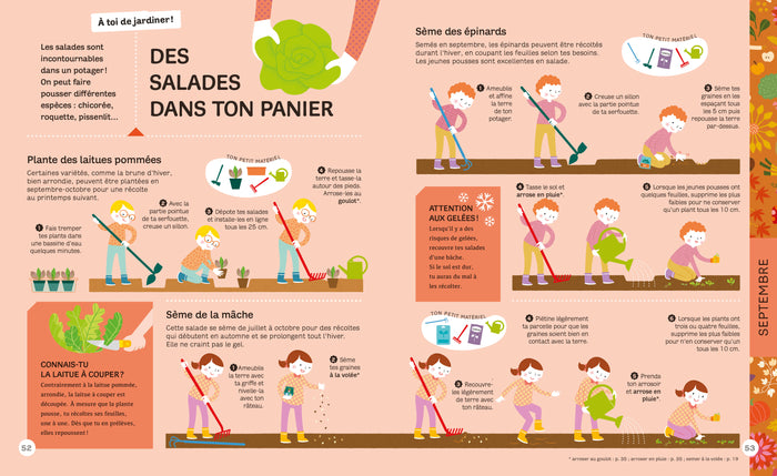 Le guide pratique des petits jardiniers