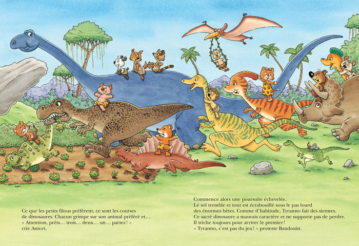 Mini-Loup et les dinosaures