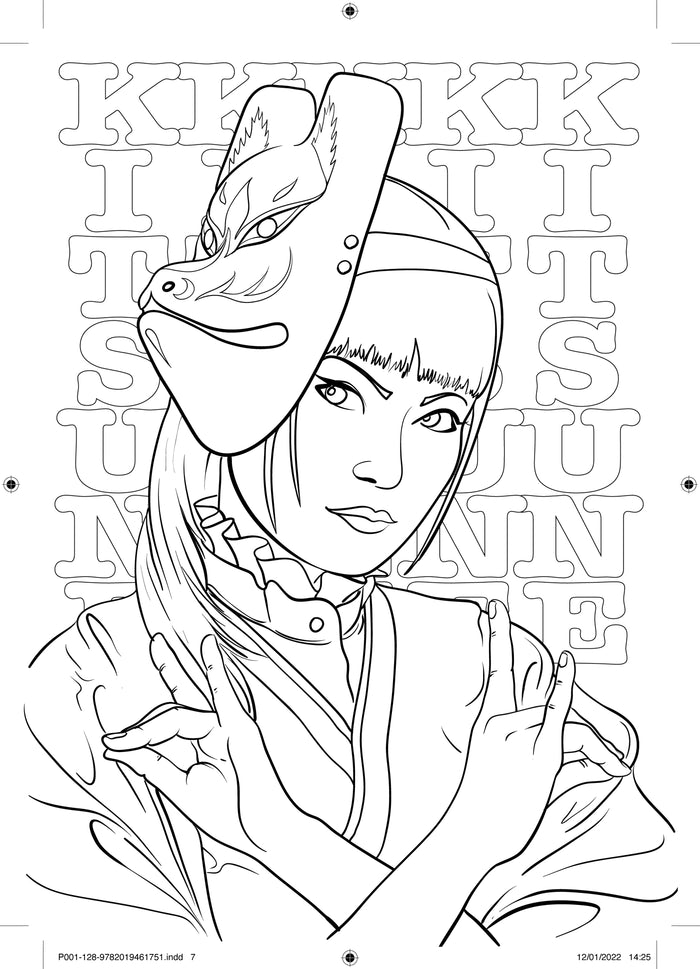 Mini-bloc d'art-thérapie Japon