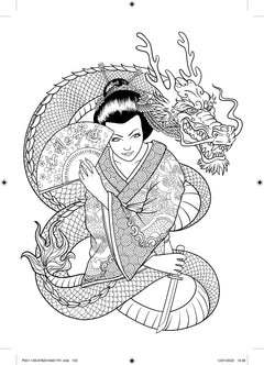 Mini-bloc d'art-thérapie Japon