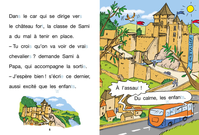 La visite du château fort