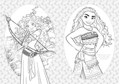 Disney Princesses - Star Color (Ariel et Vaiana)