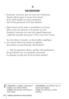 Poèmes saturniens, fêtes galantes, romances sans paroles, Verlaine