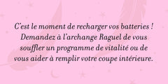 Ma petite boîte à messages : Oracle le souffle des anges