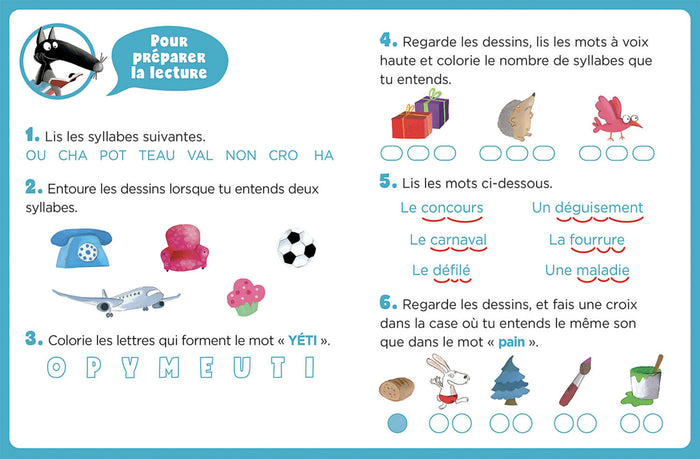 La drôle de maladie de demoiselle Yéti - Lecture Loup CP NED