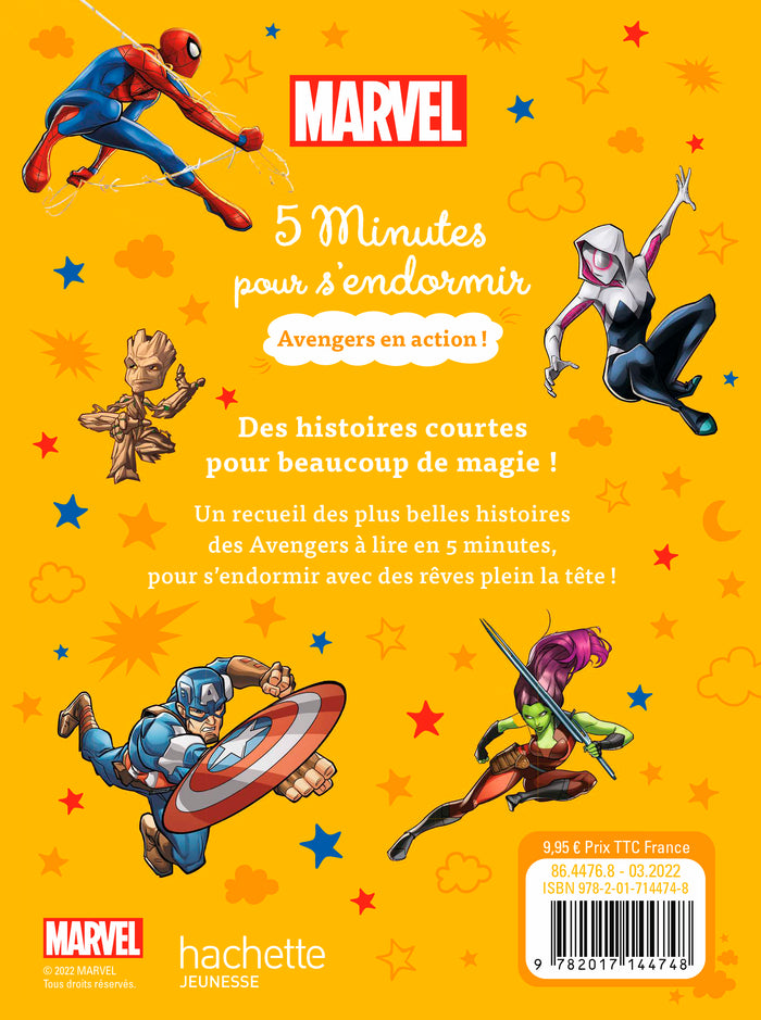 Marvel - 5 minutes pour s'endormir - Spécial Avengers
