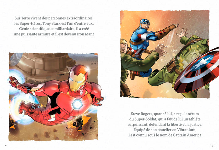 Marvel - 5 minutes pour s'endormir - Spécial Avengers