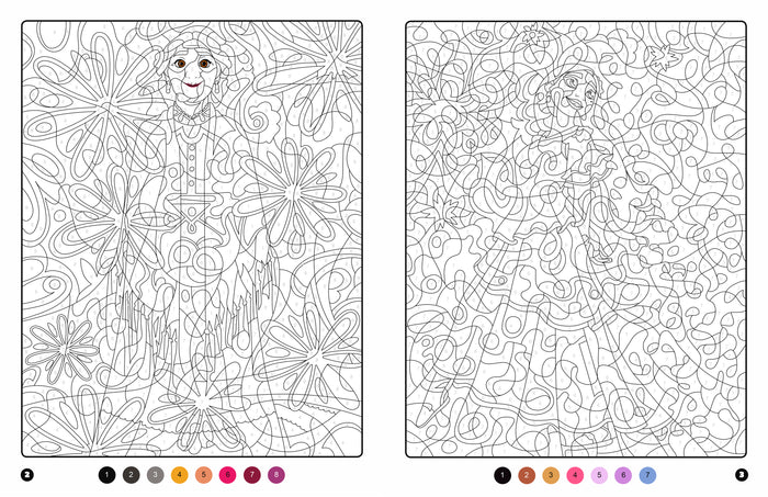 Encanto, la fantastique famille Madrigal - Coloriages Magiques