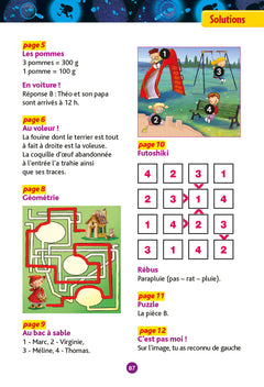 Jeux et énigmes - Du CP au CE1 - Cahier de vacances 2026