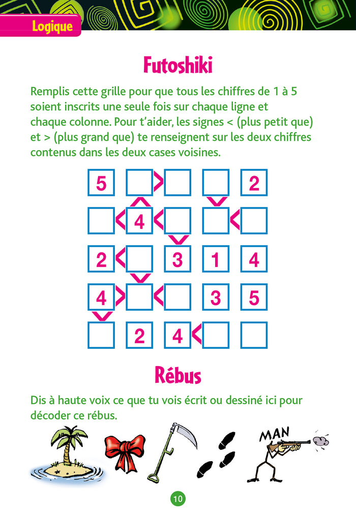 Jeux et énigmes - Du CE2 au  CM1 - Cahier de vacances 2025