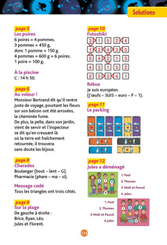 Jeux et énigmes - Du CM1 au CM2 - Cahier de vacances 2026