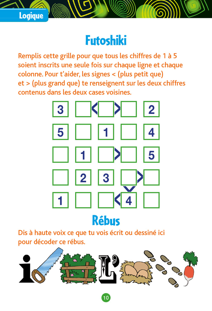 Jeux et énigmes - Du CM2 à la 6e - Cahier de vacances 2025