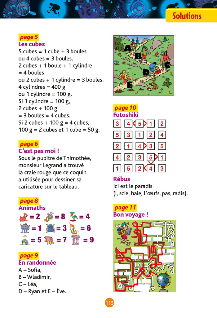 Jeux et énigmes - Du CM2 à la 6e - Cahier de vacances 2025