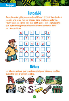 Jeux et énigmes - De la 6e à la 5e - Cahier de vacances 2025