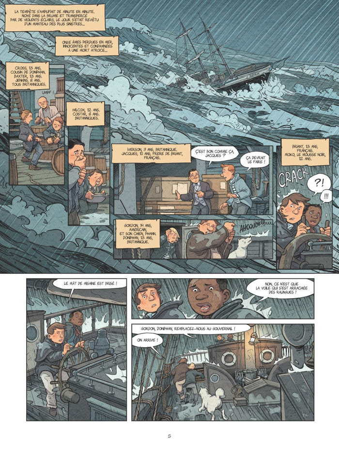 Deux ans de vacances - Tome 01