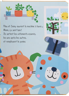 Hop, dans la machine à laver !