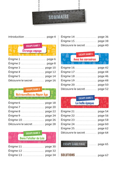 Escape game du CM2 à la 6e