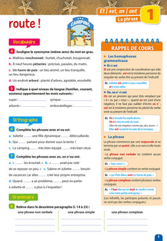 Passeport - Français - De la 6e à la 5e - Cahier de vacances 2024