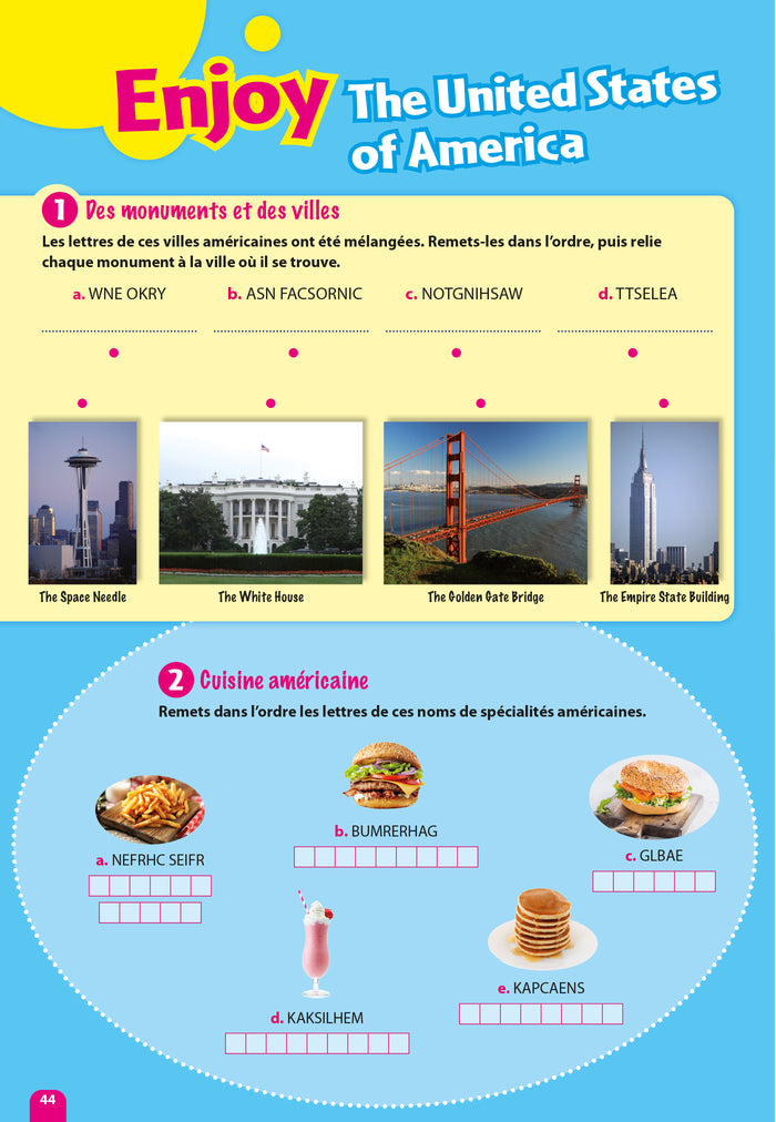 Passeport - Anglais - De la 3e à la 2nde - Cahier de vacances 2024