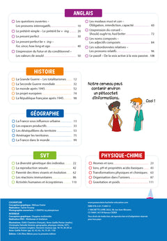 Passeport - Toutes les matières - De la 3e à la 2nde - Cahier de vacances 2024