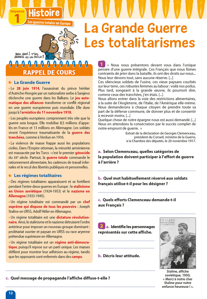 Passeport - Toutes les matières - De la 3e à la 2nde - Cahier de vacances 2024