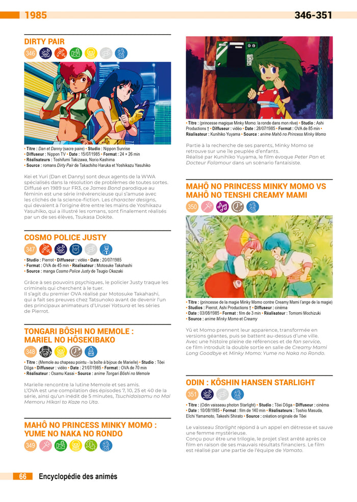 Encyclopédie des animés 2
