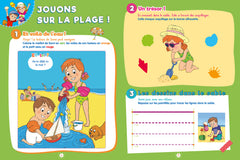 100 jeux de vacances - Sami et Julie - De la Petite à la Moyenne Section - Cahier de vacances 2025