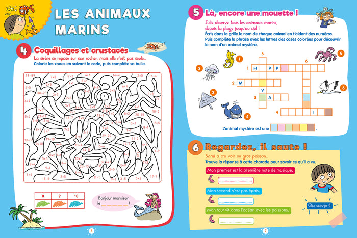 100 jeux de vacances - Sami et Julie - Du CE1 au CE2 - Cahier de vacances 2024