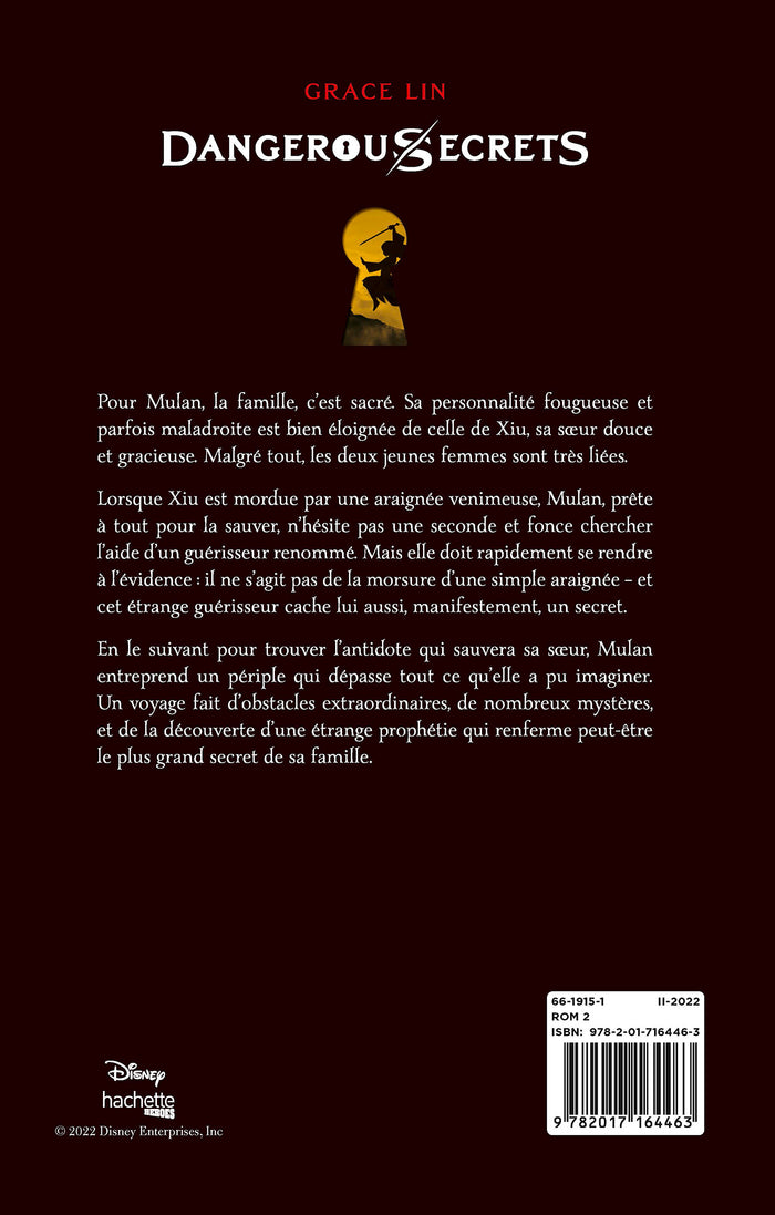 Disney Dangerous Secrets - Mulan : L'antidote