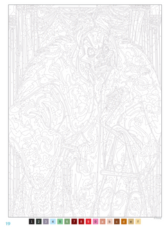 Coloriages mystères Disney - Méchants