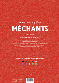 Coloriages mystères Disney - Méchants