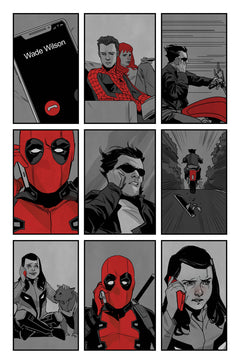 Deadpool : Black White & Blood