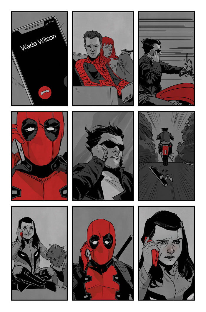 Deadpool : Black White & Blood