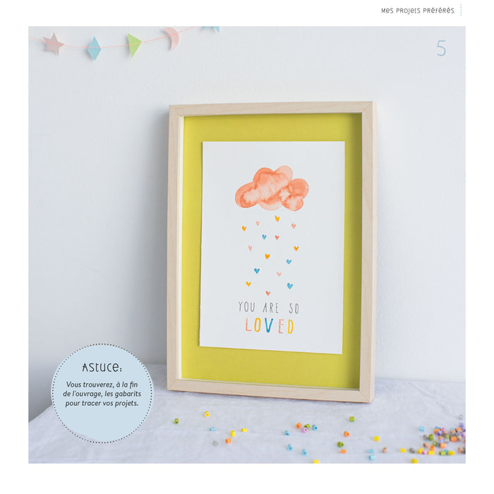 Petites aquarelles en 5 étapes