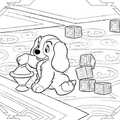 Les grands carrés Disney Jouets et poupées